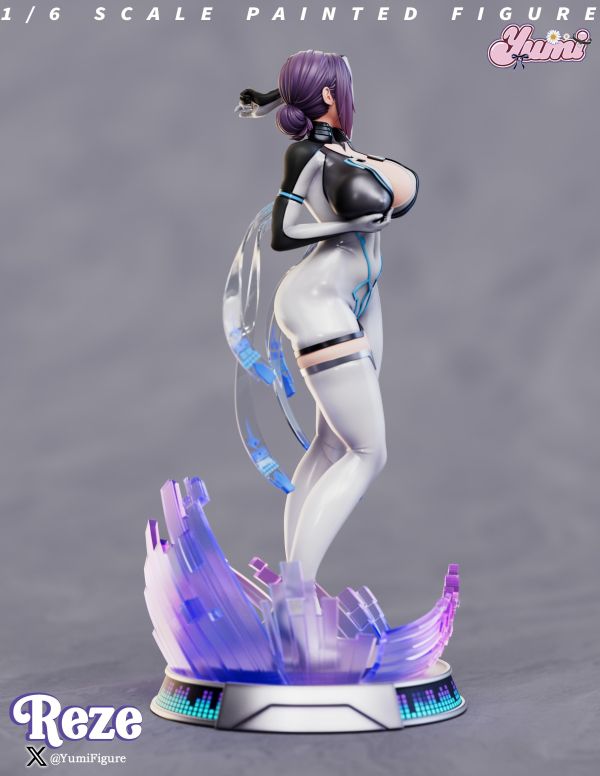 【R18女雕-預定】Yumi figure 鏈鋸人系列 膠衣蕾潔 