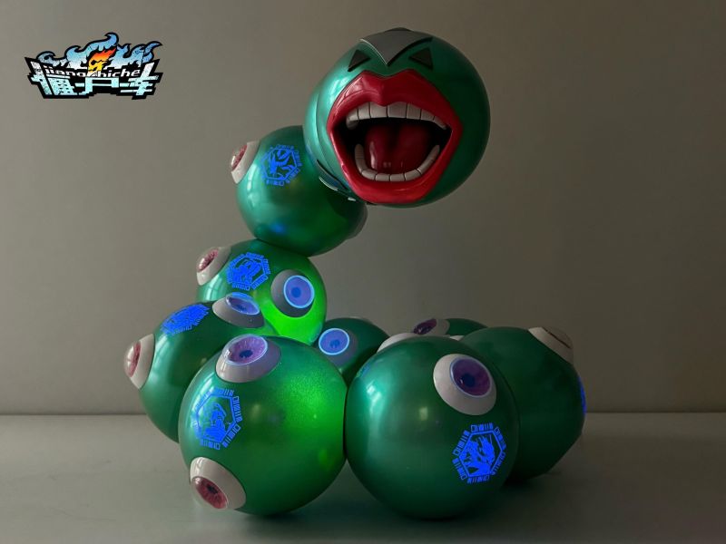 【預定】JSC 數碼寶貝04 無限地帶 鋼之鬥士 反派獸型補全第三彈 魔蛋獸(銀鏡獸型) 