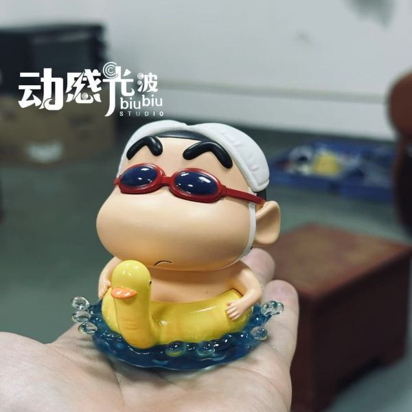 【預定】動感光波 冰箱貼系列第一彈 泳圈小新 