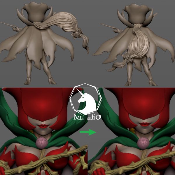 【預定】MDS 數碼寶貝 薔薇獸 