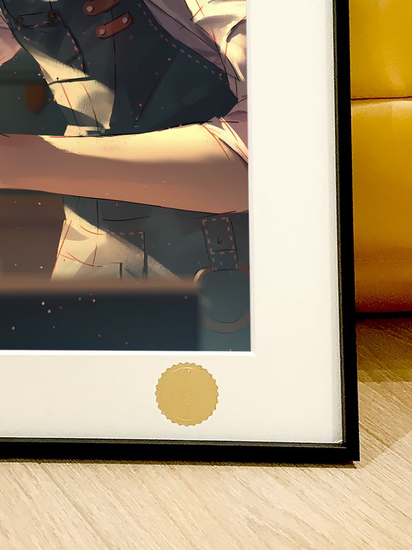 【海外代購】星空《咖啡師蕾塞》Chainsaw Man電鋸人Reze瑪奇瑪早川秋電次鏈鋸人動漫裝飾畫 