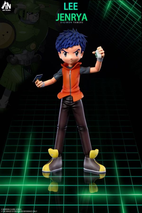 【預定】AN 數碼世界馴獸師之王圖鑑戰鬥人物共鳴 主角七人團 