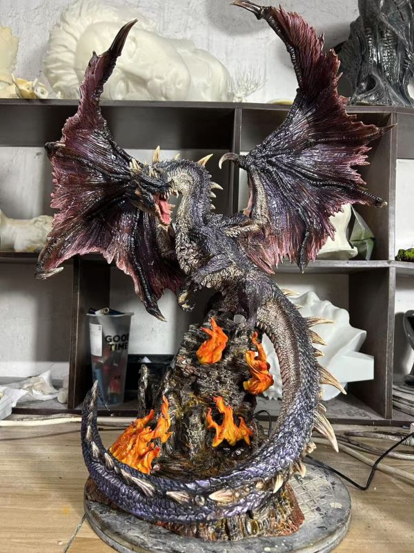 【預定】Lark 怪物獵人黑龍米拉波雷亞斯 