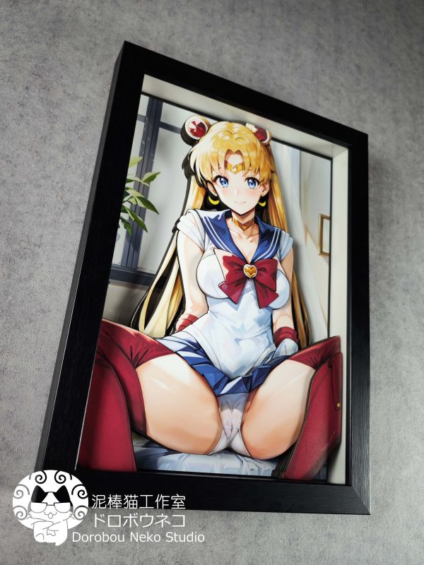 【海外代購】【46CM】泥棒貓工作室 DSMG-017 美少女戰士 月野兔 可月兌立體畫 