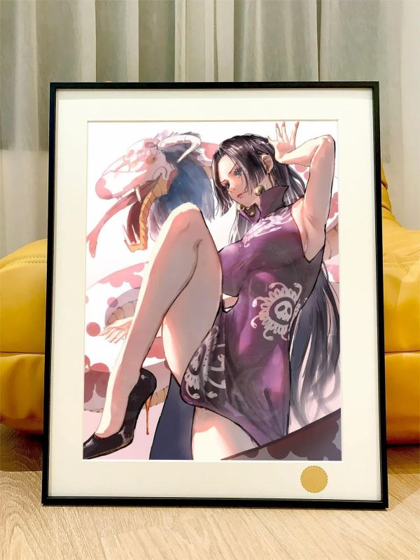 【海外代購】星空 《芳香腳女帝》Hancock海賊王裝飾畫 