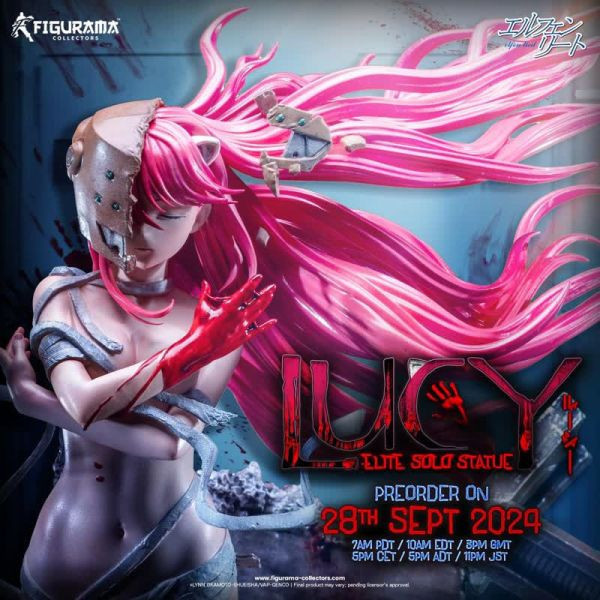 【預定】石油廠 Figurama《妖精的旋律》Elfen Lied 20週年紀念 露西 Lucy 
