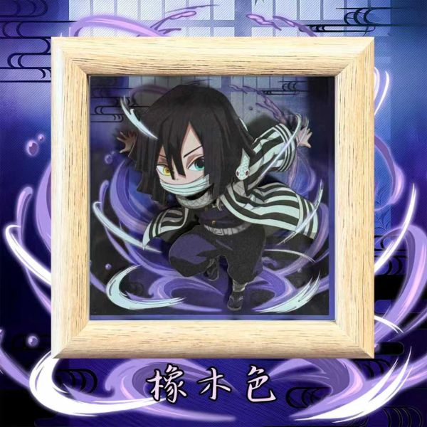 【海外代購】凹凸 PANDA 鬼滅之刃無限城篇 E款小芭內立體裝飾掛畫擺臺 