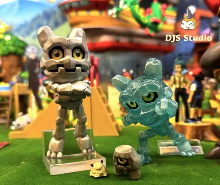 【海外代購】獨角獸 DJS 進化鏈補全 沙子獸 滾石獸 冰石獸 隕石獸套裝 