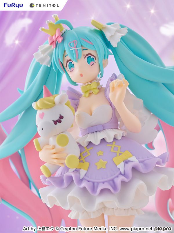 【預定】FuRyu TENITOL 初音未來 夢幻公主 薰衣草Ver. 