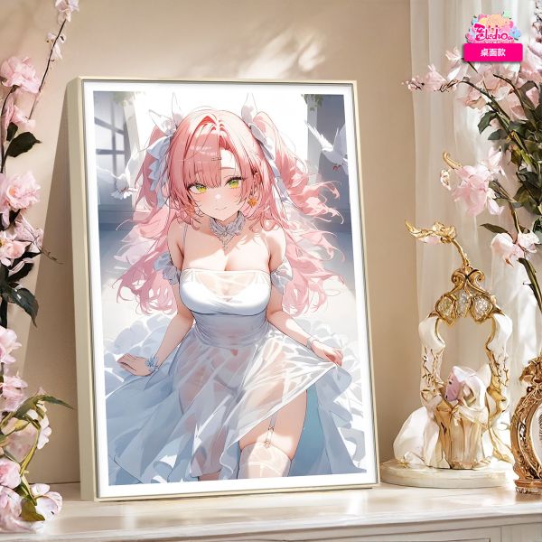 【海外代購】阿喵畫社 妮可 婚紗 絕區零8k超清裝飾畫 