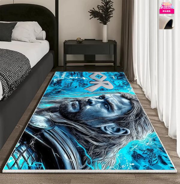 【海外代購】阿喵畫社 漫威英雄雷神浩克 8k主題高清裝飾畫 床頭地墊 滑鼠墊 