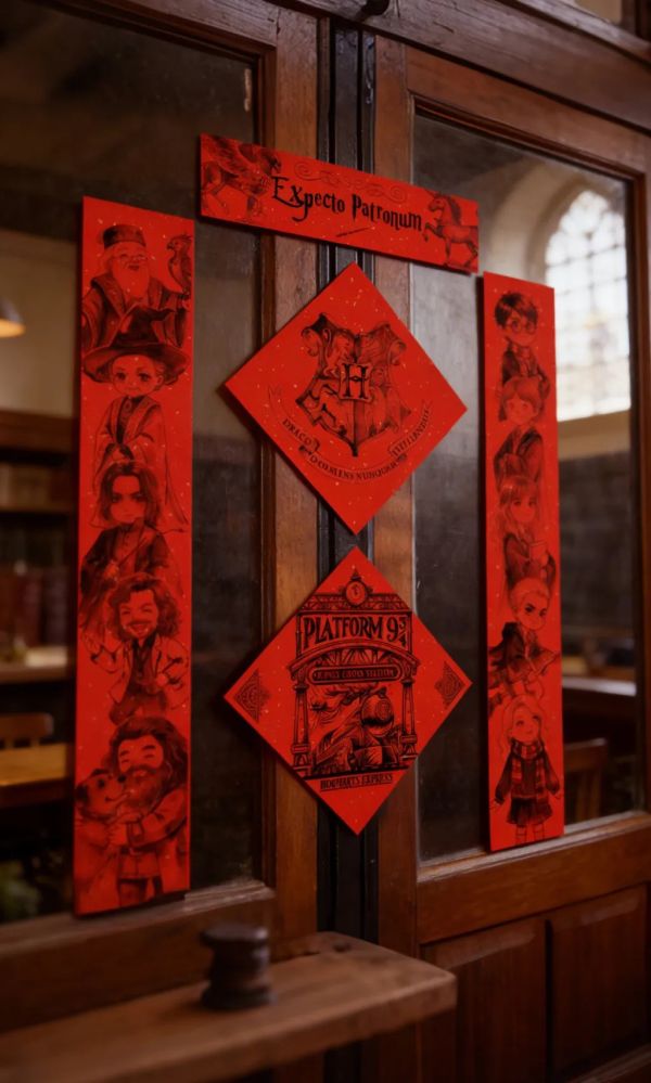 【海外代購】千鳥社《哈利波特春聯》馬年春聯 