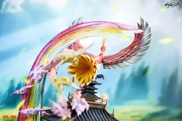 【海外代購】Cyber​​a 賽博領域 寶可夢 神獸系列 彩虹的痕跡，希望的象徵-鳳王 