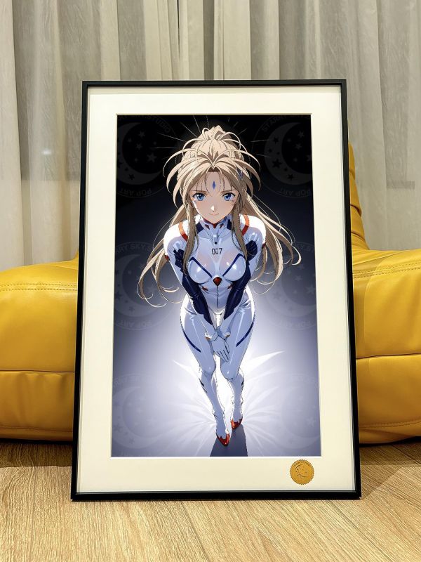 【海外代購】星空 《EVA貝露丹蒂》Belldandy我的女神貝璐丹迪動畫裝飾畫 