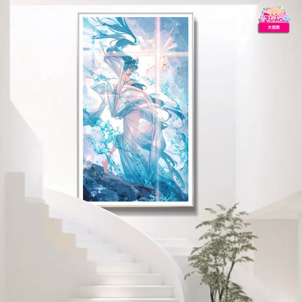 【海外代購】阿喵畫社 海之夢 初音未來 12k超清裝飾畫 