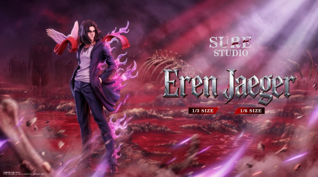 【預定】Sure 週年紀念款－赤紅荒原・艾連 進擊的巨人 