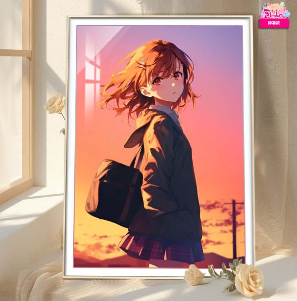 【海外代購】阿喵畫社 晚霞 禦坂美琴 