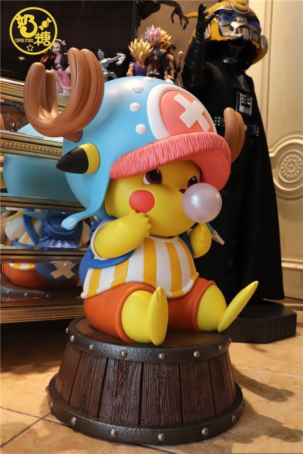 【海外現貨】奶糖 吹泡泡喬巴皮卡丘1/1 