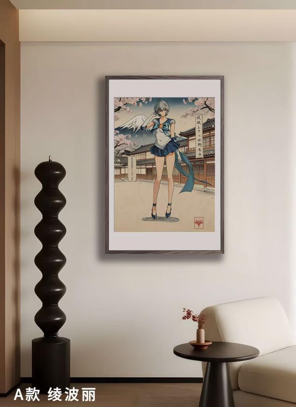 【海外代購】趣物堂 《浮世繪EVA美少女cos》 新世紀EVA戰士浮世繪明日香綾波麗真希波機甲福音初號機 