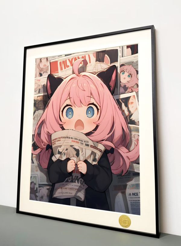 【海外代購】H2 《阿尼亞》間諜過家家SPYxFAMILY約爾福傑黃昏裝飾畫 