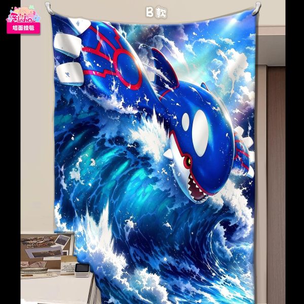 【海外代購】阿喵畫社 寶可夢豐緣地區的超古代三神獸三聯 新品12K主題高清裝飾畫 