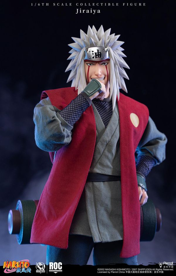 【預定】Rocket Toys 《火影忍者 疾風傳》 自來也 可動人偶 
