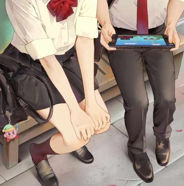 【海外代購】H2 《校服薩爾達林克》薩爾達傳說王國之淚曠野之息任天堂裝飾畫 