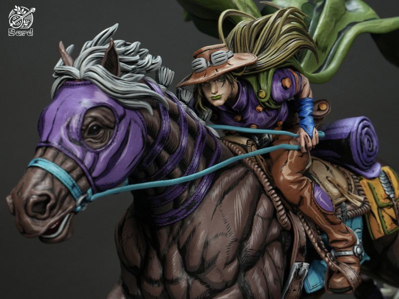 【預定】Bard 傑洛・齊貝林 1/6騎馬雕像 JOJO的奇妙冒險 第七部－飆馬野郎（Steel Ball Run） 