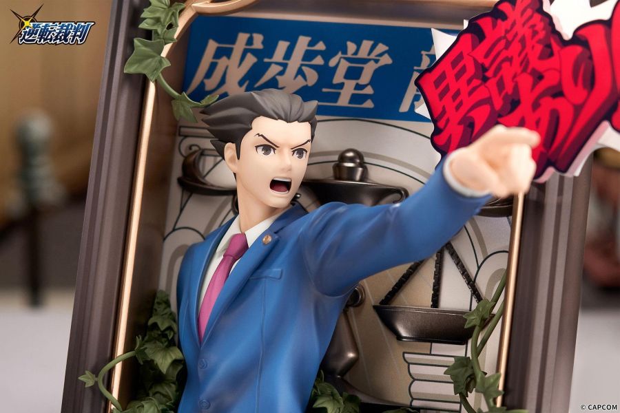 【PVC預定】APEX 逆轉裁判 禦劍憐侍 成步堂龍一 立體相框 