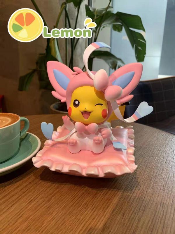【海外代購】【16CM】lemon 檸檬 情人節伊布皮卡 