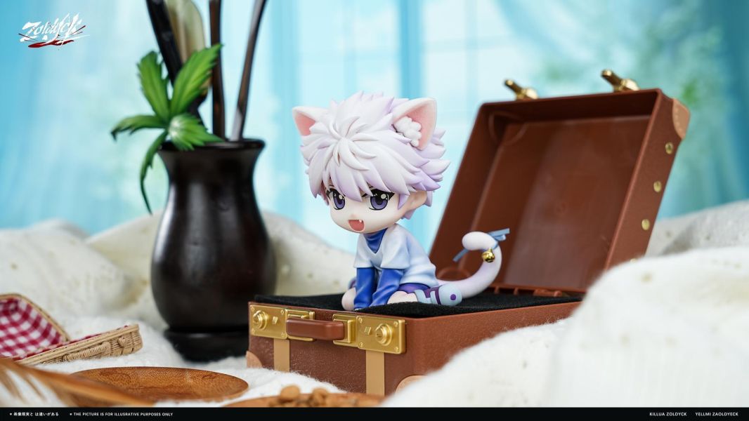 【預定】Zoldyck（ZDK） Q版貓貓系列－奇犽＆伊耳謎 獵人 HUNTER×HUNTER 