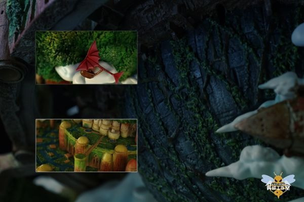 【海外現貨】黃蜂 宮崎駿經典場景 003 天空之城 