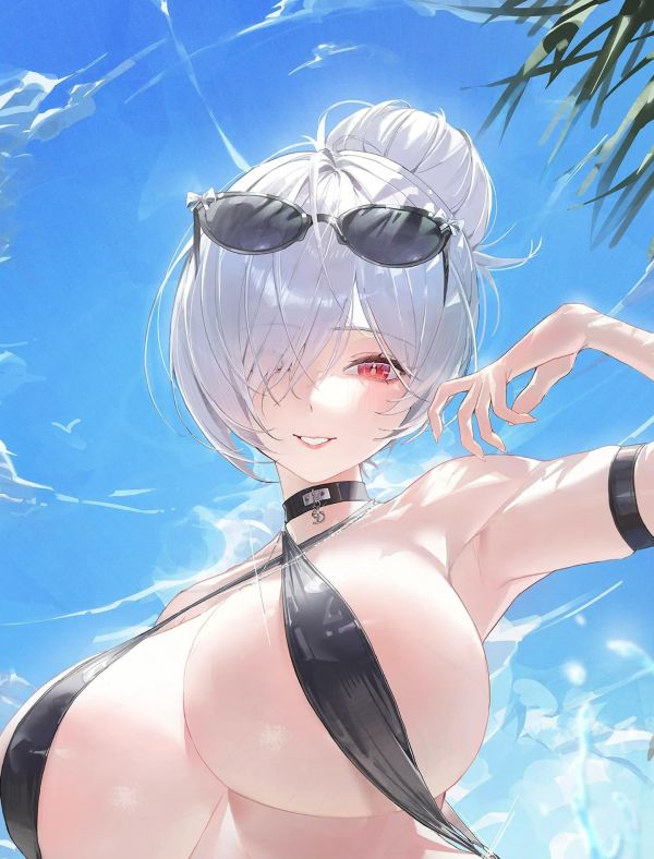 【海外代購】H2工作室 《泳裝灰姑娘》勝利女神妮姬裝飾畫 