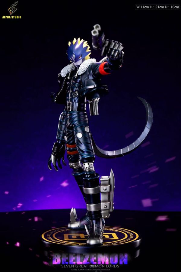 【預定】Alpha 數碼寶貝·暴食 墮天地獄獸 