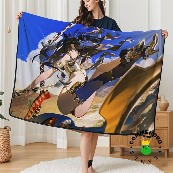【海外代購】皇呱 《金星女神伊什塔爾》Fate天之女主人裝飾畫 午睡毯 地毯 