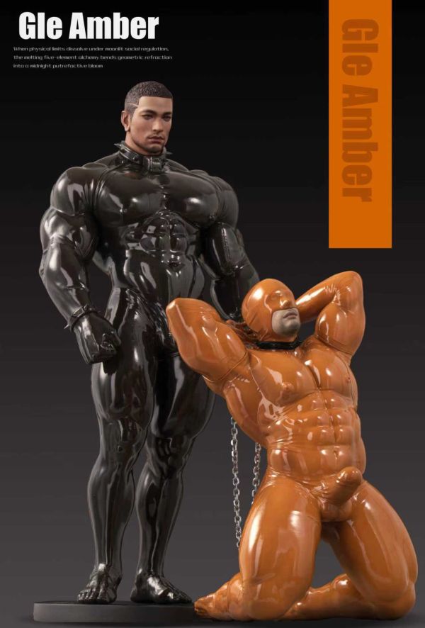 【預定】Barcode Latex party膠衣派對  小黑 小橙 