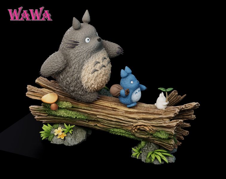 【預定】wawa 三隻龍貓 