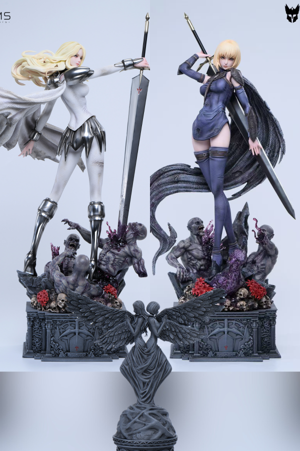 【預定】YUMS 大劍 雙子女神 Claymore- Teresa & Clare 