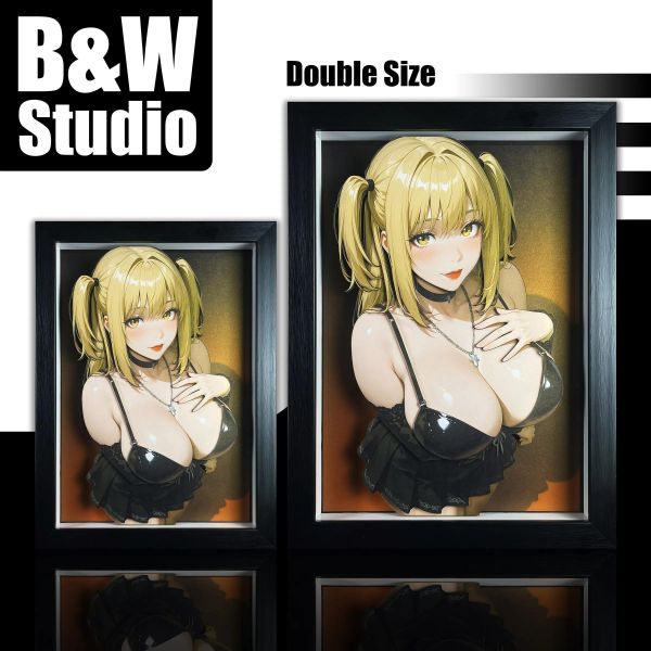 【海外代購】黑白畫映 B&W Misa 彌海砂 立體裝飾畫 DSMG-140/DSMGSlim-140 