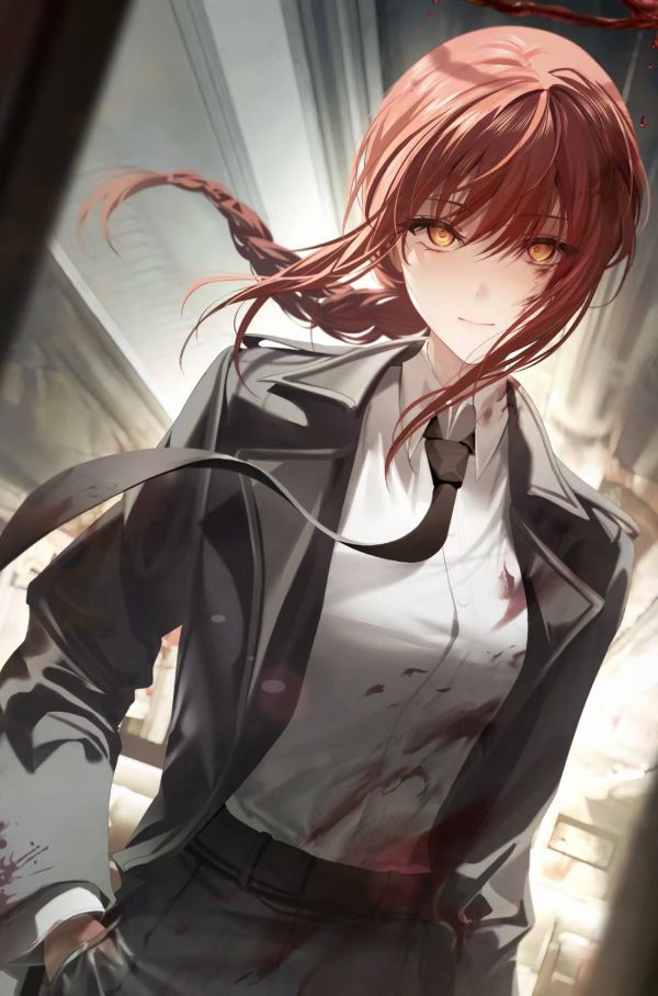 【海外代購】h2 《惡魔獵人瑪奇瑪》電鋸人鏈鋸人支配惡魔電次蕾塞動漫二次元裝飾畫 