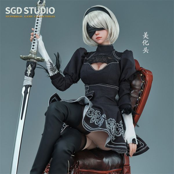 【海外現貨】SGD 戰鬥女孩cos尼爾2B小姐 