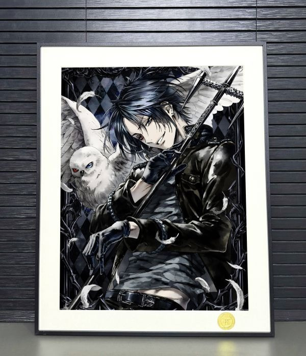 【海外代購】H2 《六道骸》家庭教師HITMAN REBORN!澤田綱吉裝飾畫 