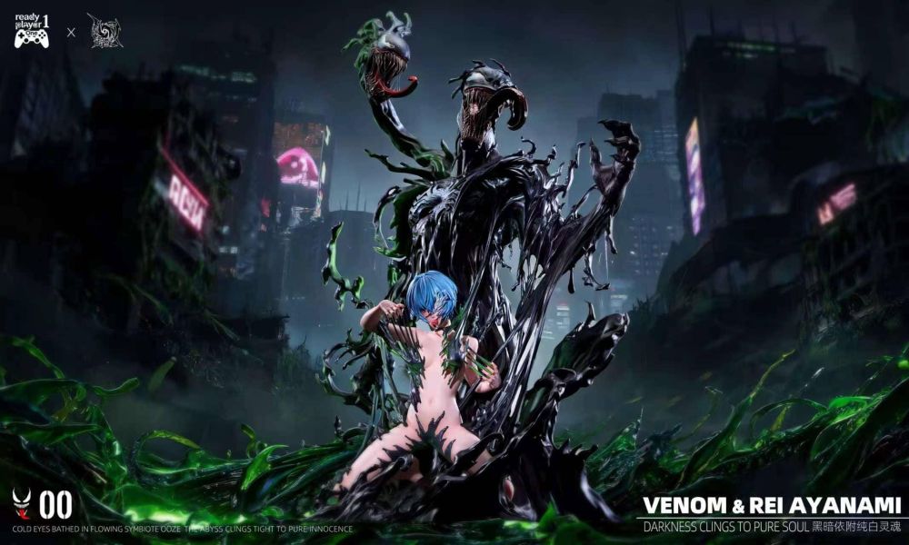 【預定】Ready Player 1 Anxing 毒液系列第一彈 凌波麗 Ayanami Rei 