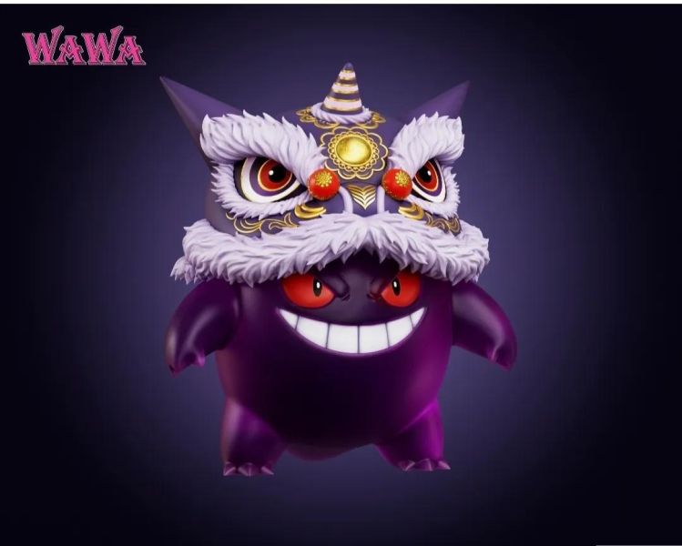 【預定】wawa 招財系列-舞獅耿鬼 