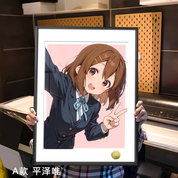 【海外代購】皇呱 《呆萌平澤唯》 輕音少女！最強單核心呆萌平澤唯週邊裝飾畫 午睡毯 地毯 