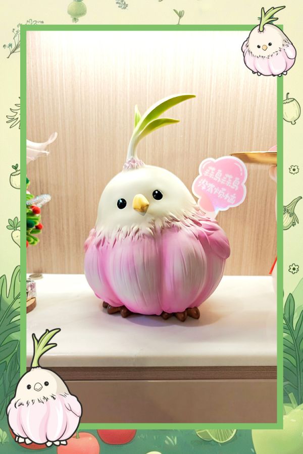 【海外代購】傑刻動漫 動物幫蒜鳥 可愛有趣家居玄關擺件 