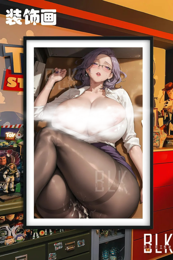 【R18-海外代購】巴洛克 《辦公金美庭》美麗新世界裝飾畫 