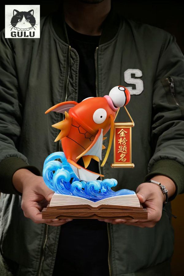 【預定】GULU模玩 金榜題名鯉魚王桌面擺件 
