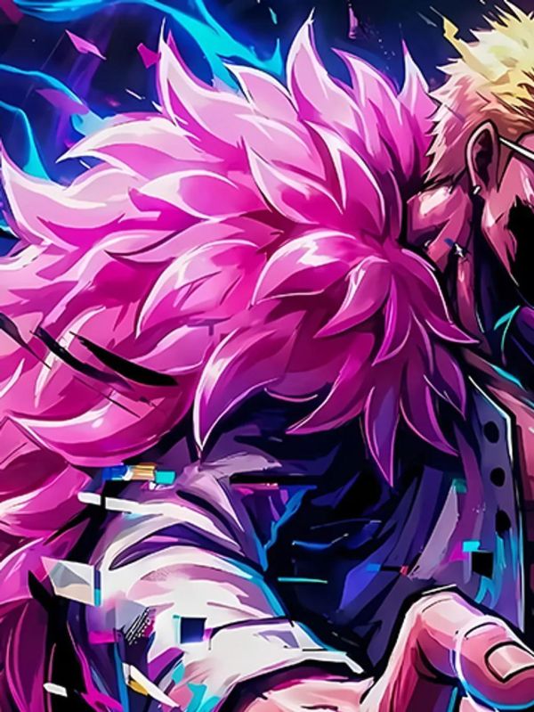 【海外代購】巴洛克 《多弗朗明哥》七武海海賊王裝飾畫 