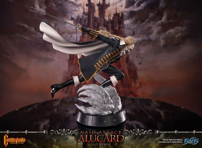 【預定】First 4 Figures 惡魔城 月下夜想曲 ALUCARD 阿魯卡多 